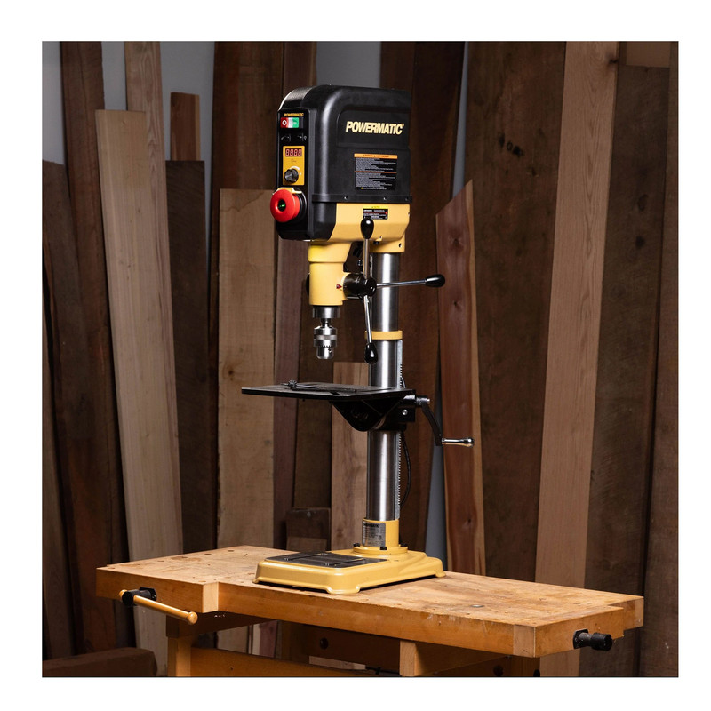 15" VS Benchtop Drill Press 3/4 HP 1 PH 120V - PM2815BT